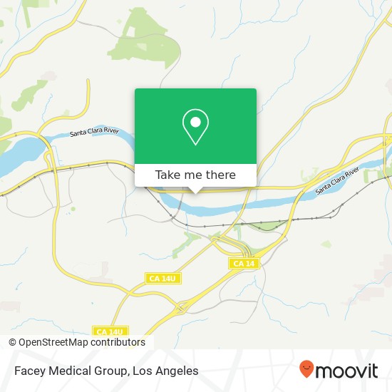 Facey Medical Group map