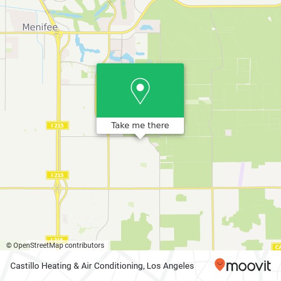 Castillo Heating & Air Conditioning map