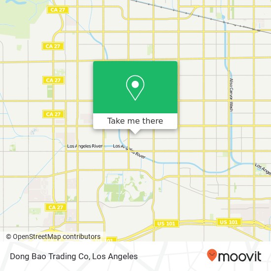 Dong Bao Trading Co map