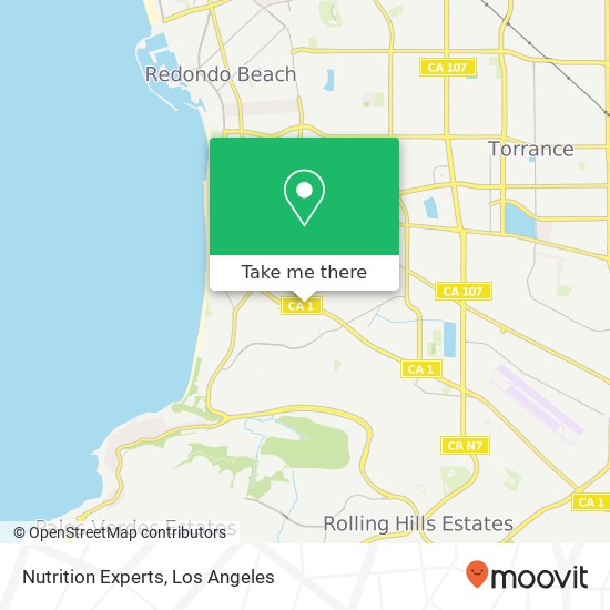 Nutrition Experts map