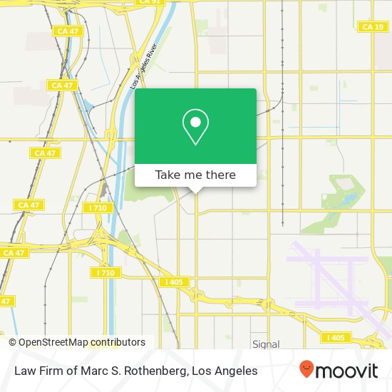Law Firm of Marc S. Rothenberg map