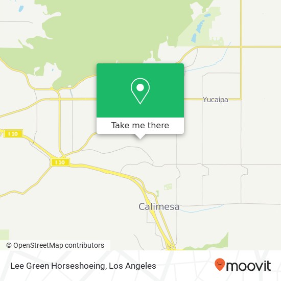 Mapa de Lee Green Horseshoeing