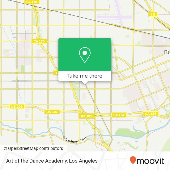 Art of the Dance Academy map