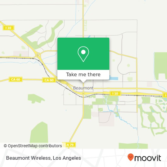 Beaumont Wireless map