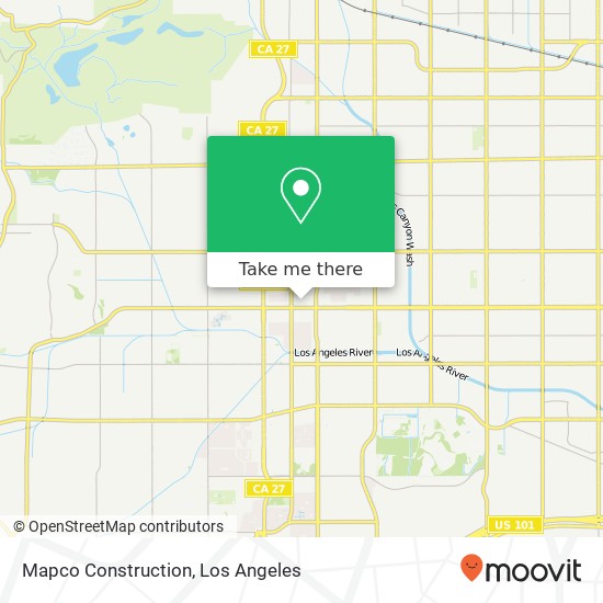 Mapa de Mapco Construction