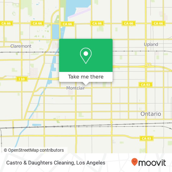 Castro & Daughters Cleaning map