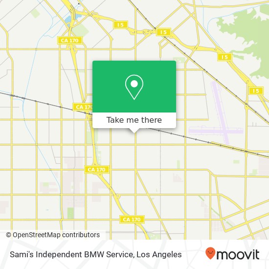 Sami's Independent BMW Service map