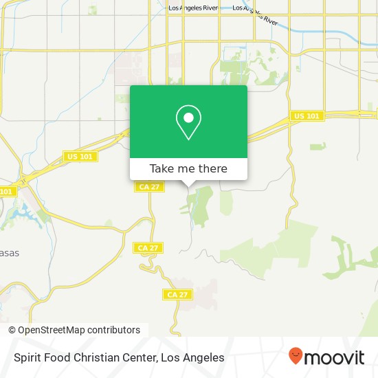 Mapa de Spirit Food Christian Center