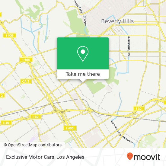 Exclusive Motor Cars map
