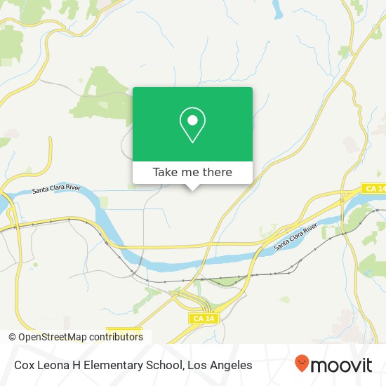 Mapa de Cox Leona H Elementary School