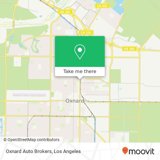 Oxnard Auto Brokers map