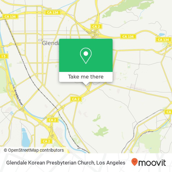 Glendale Korean Presbyterian Church map