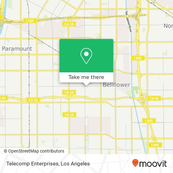 Telecomp Enterprises map