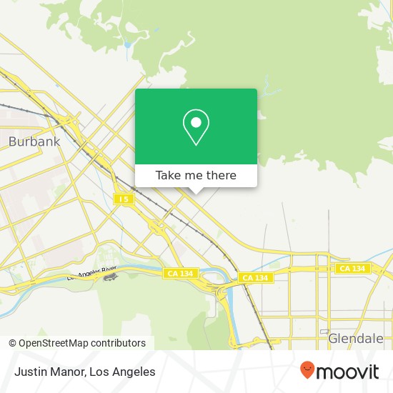 Mapa de Justin Manor