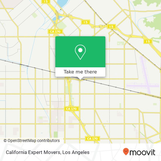 Mapa de California Expert Movers