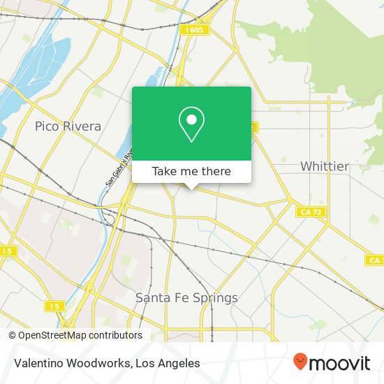 Mapa de Valentino Woodworks