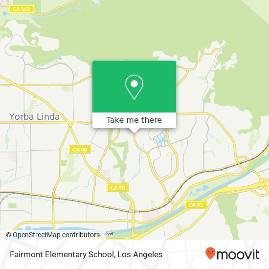 Mapa de Fairmont Elementary School