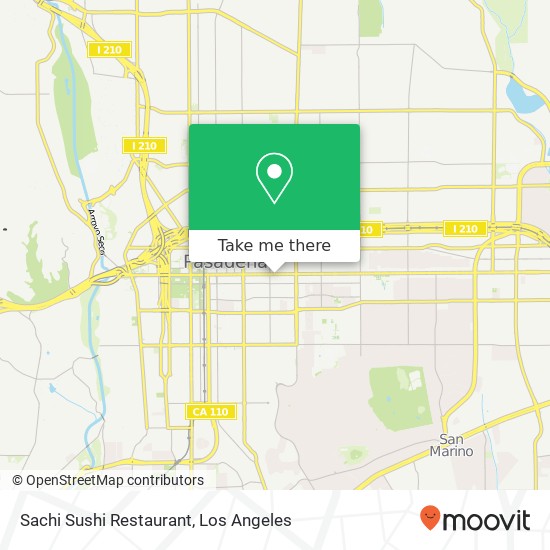 Sachi Sushi Restaurant map