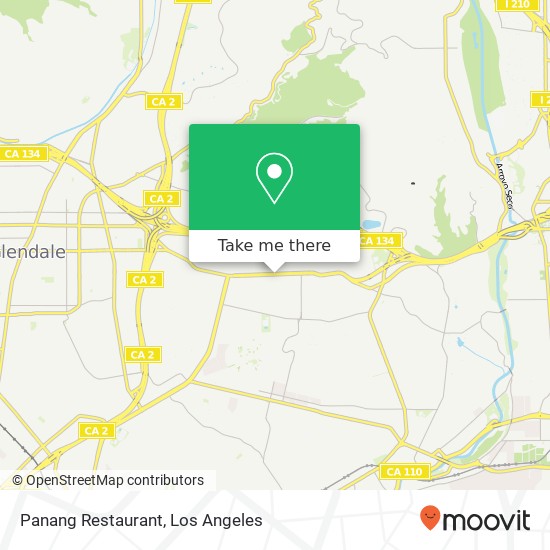 Mapa de Panang Restaurant