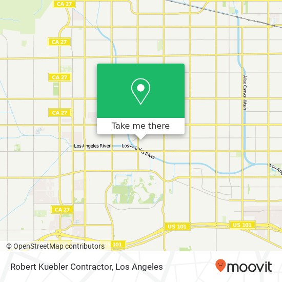 Mapa de Robert Kuebler Contractor