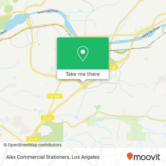 Alex Commercial Stationers map