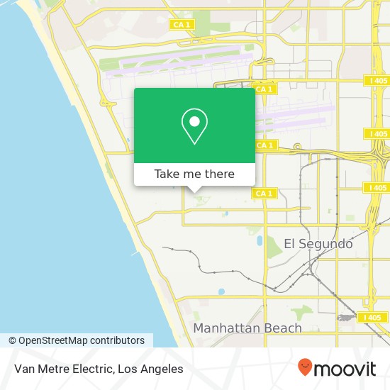 Van Metre Electric map