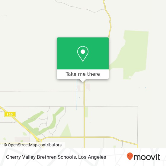 Cherry Valley Brethren Schools map