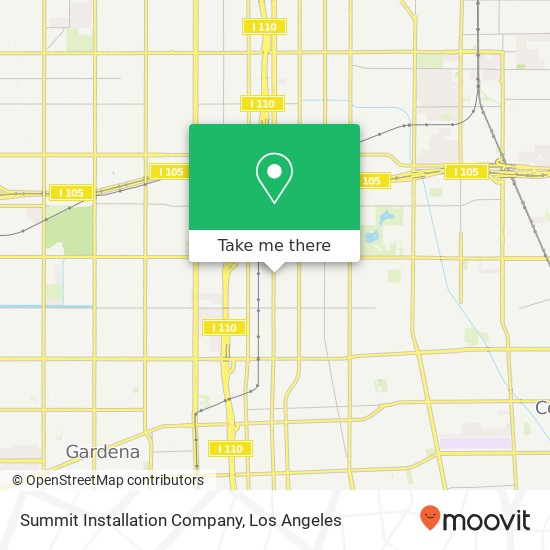 Summit Installation Company map