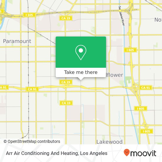 Arr Air Conditioning And Heating map