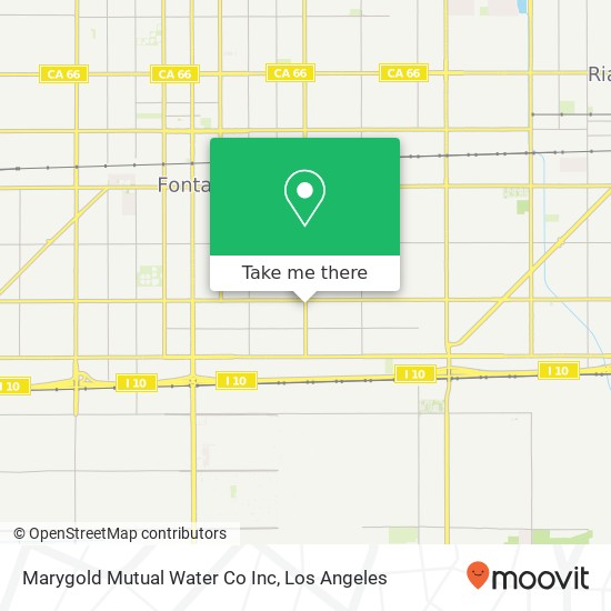 Marygold Mutual Water Co Inc map