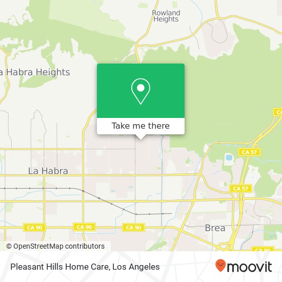 Pleasant Hills Home Care map