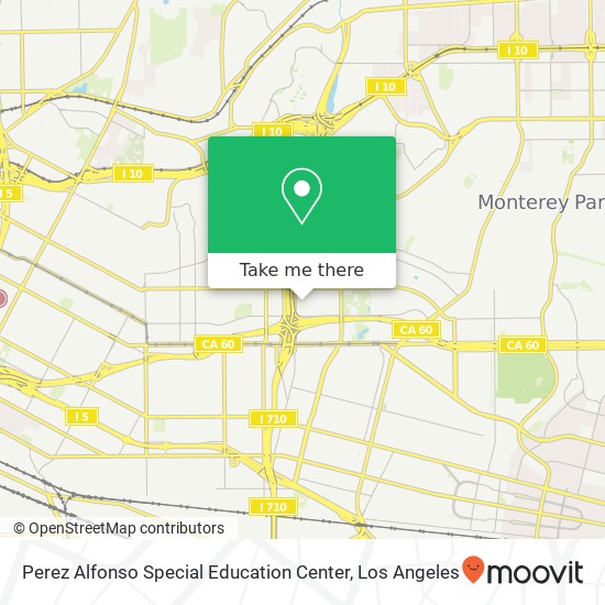 Mapa de Perez Alfonso Special Education Center