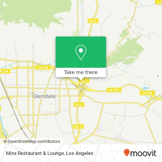 Minx Restaurant & Lounge map