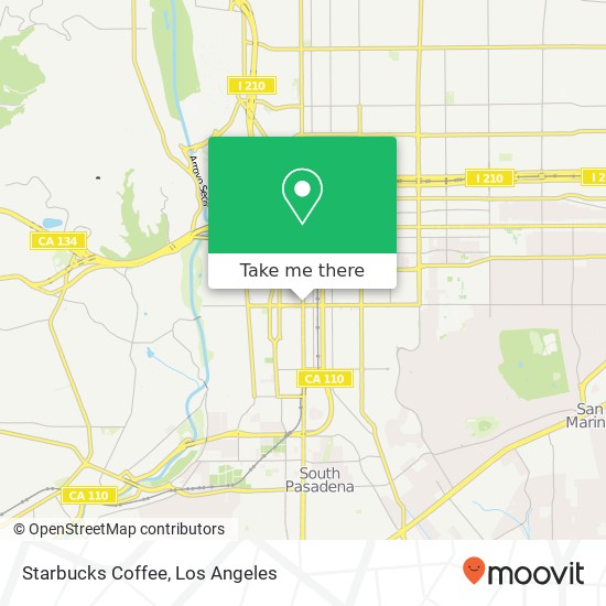 Starbucks Coffee map