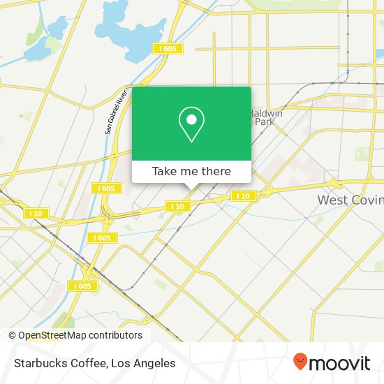 Starbucks Coffee map