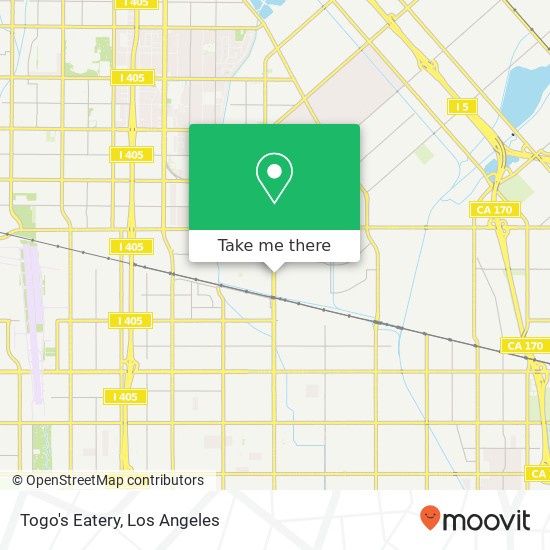 Togo's Eatery map