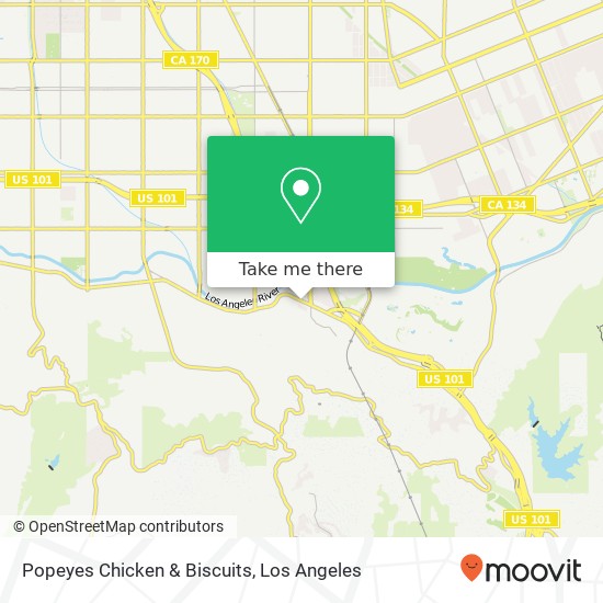 Popeyes Chicken & Biscuits map