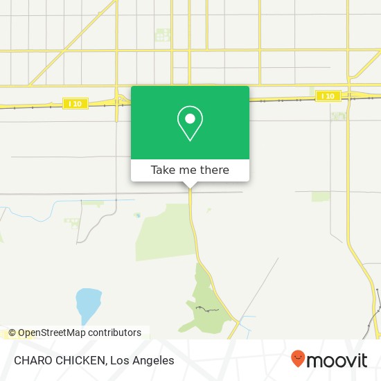 CHARO CHICKEN map