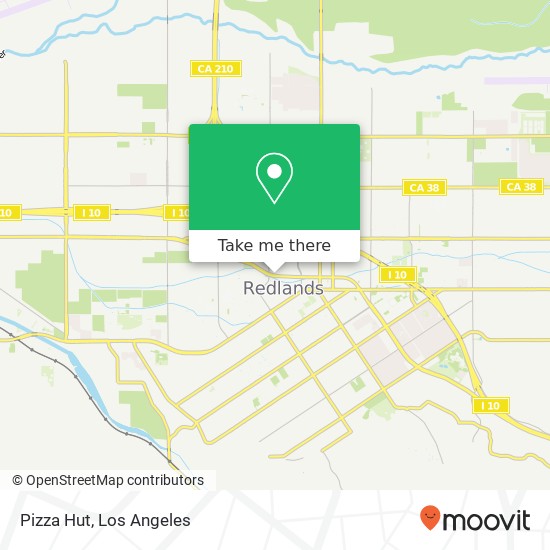 Pizza Hut map