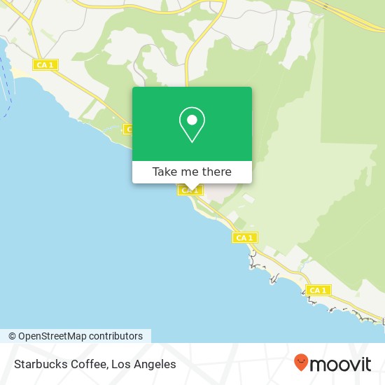 Starbucks Coffee map