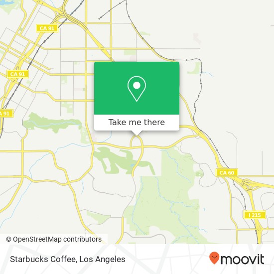 Starbucks Coffee map