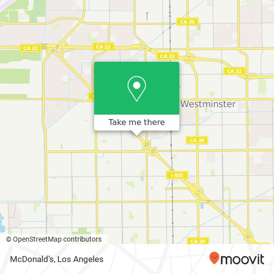 McDonald's map