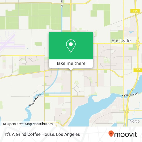 Mapa de It's A Grind Coffee House