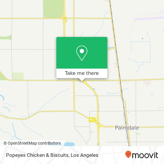 Popeyes Chicken & Biscuits map