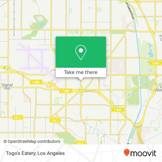 Togo's Eatery map
