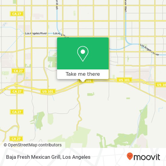 Baja Fresh Mexican Grill map