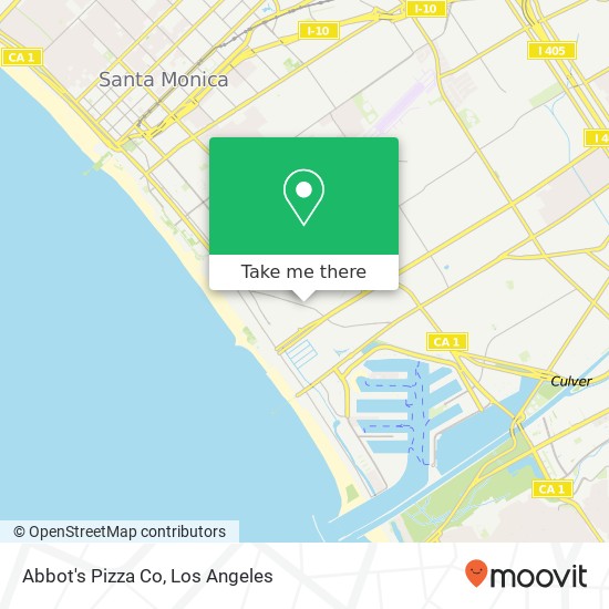 Abbot's Pizza Co map