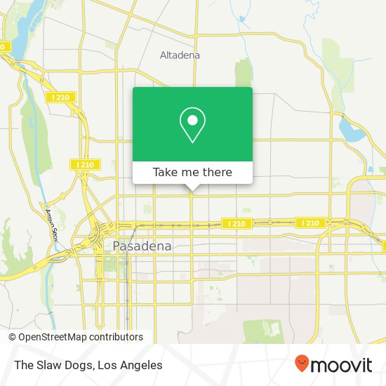 The Slaw Dogs map