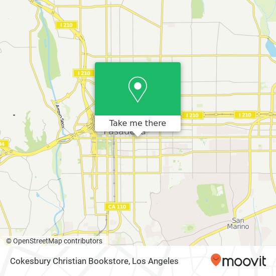Cokesbury Christian Bookstore map