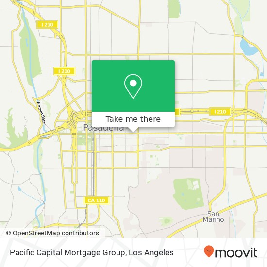 Pacific Capital Mortgage Group map